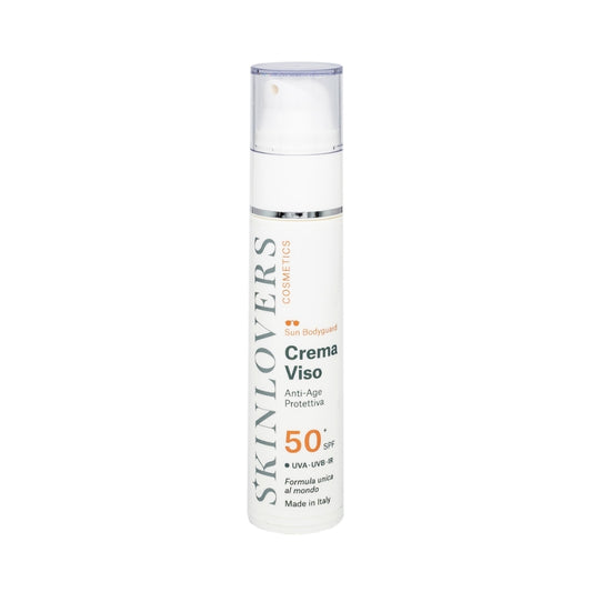 Crema Protettiva Viso Anti Age SPF50